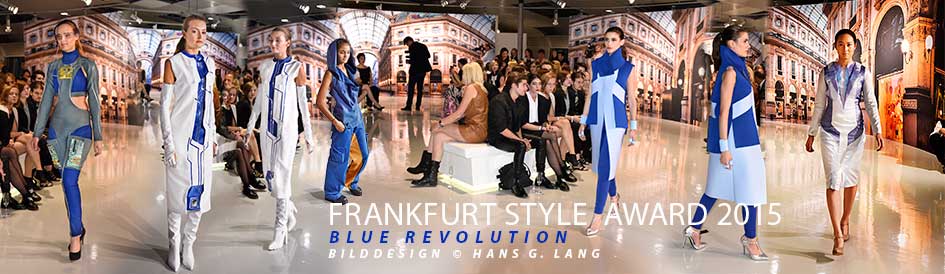 7 Jungdesignerinnen der Modeschule Kehrer kamen mit ihren Modedesigns ins Finale beim Frankfurt Style Award 2015